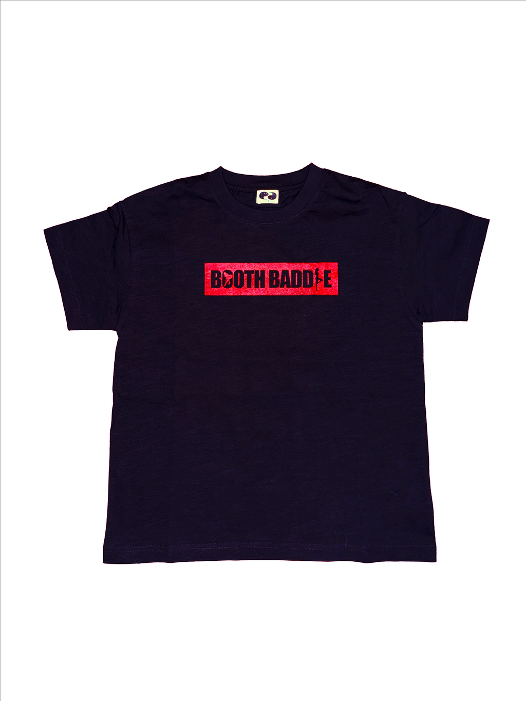 BLACK BOOTH BADDIE SLUB TEE